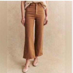 NWOT Sézane Le Crop Coffee 38 (6)